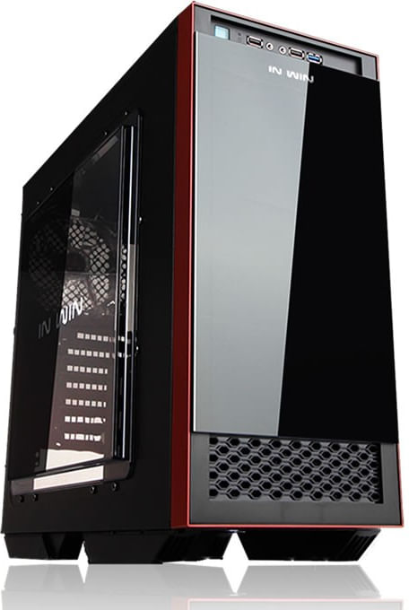InWin 503 Black Mid Tower with Tinted Side Panel