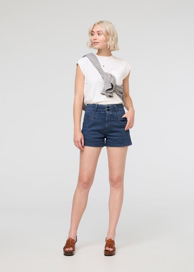Luxtwill High Rise Short - Marine