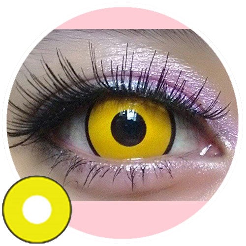 Sweety Crazy Mad Hatter / Yellow Zombie / Manson (1 lens/pack)