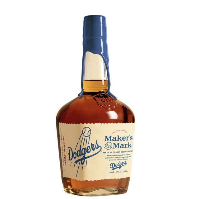 Maker's Mark Dodgers Limited Edition Kentucky Straight Bourbon Whiskey 750ml
