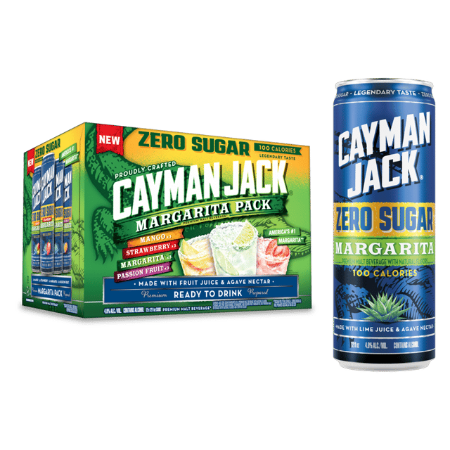 Cayman Jack Zero Sugar Margarita 12pk 12oz Cans 4.8% ABV