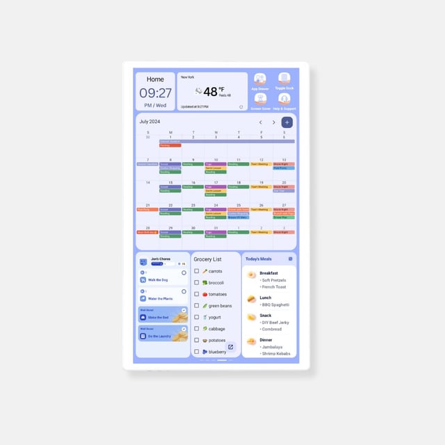 24" Cozyla Calendar+ 2
