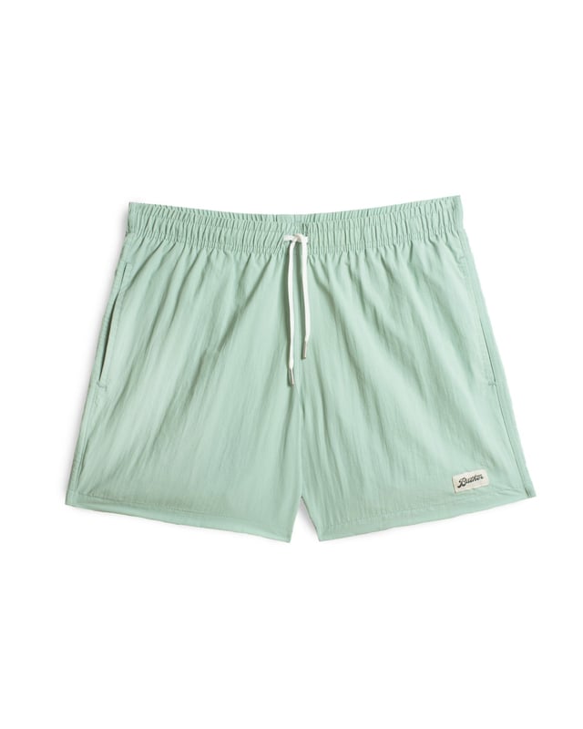 Solid Sea Foam Swim Trunk