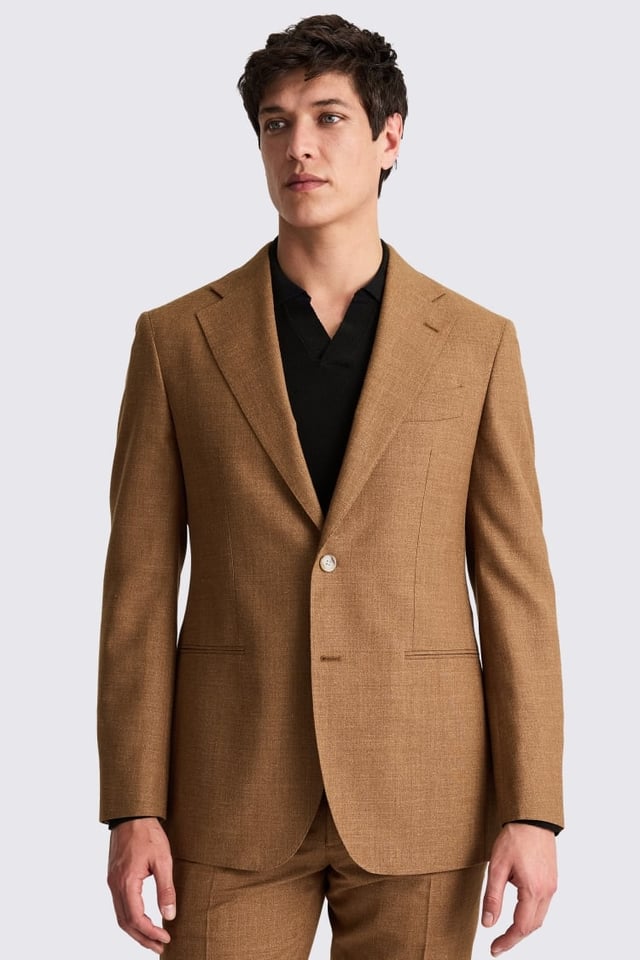 Italian Tailored Fit Straw Suit