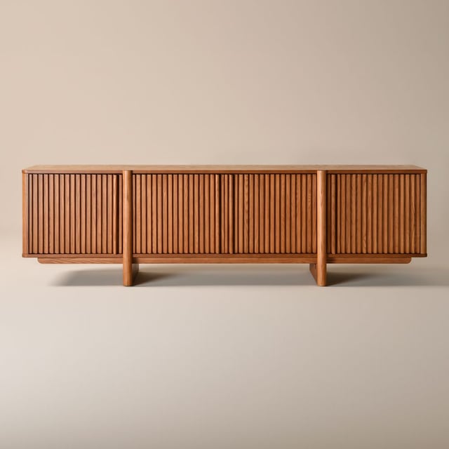 Lira Wood TV Stand, 70"