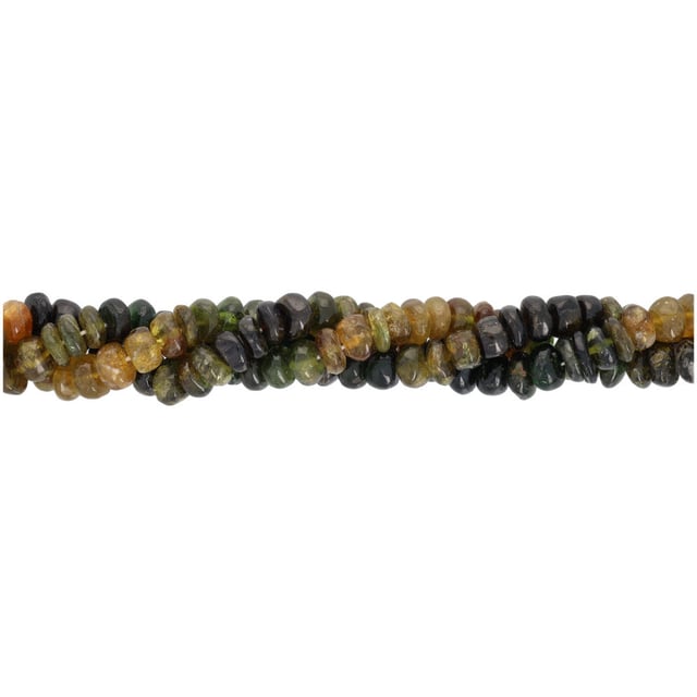 Gemstone Beads, Tourmaline, 5-6mm Rondelle, 1 Strand