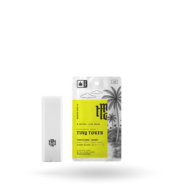 Rosin Vape: Tiny Toker Tropicanna Cherry (Sativa) .15g