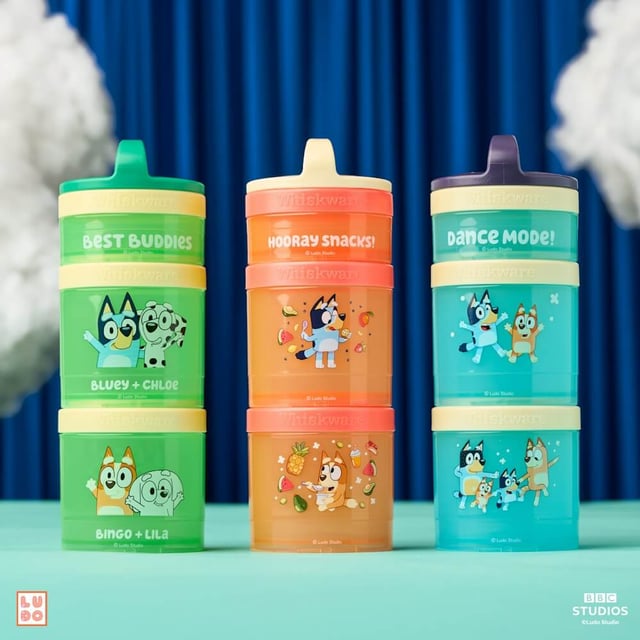 Bluey Snack Containers