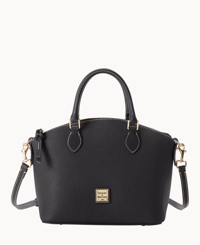 Pebble Grain Geena Satchel