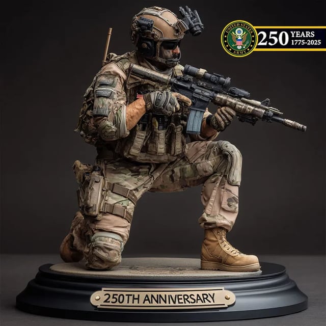 250TH Anniversary Soldier Statue