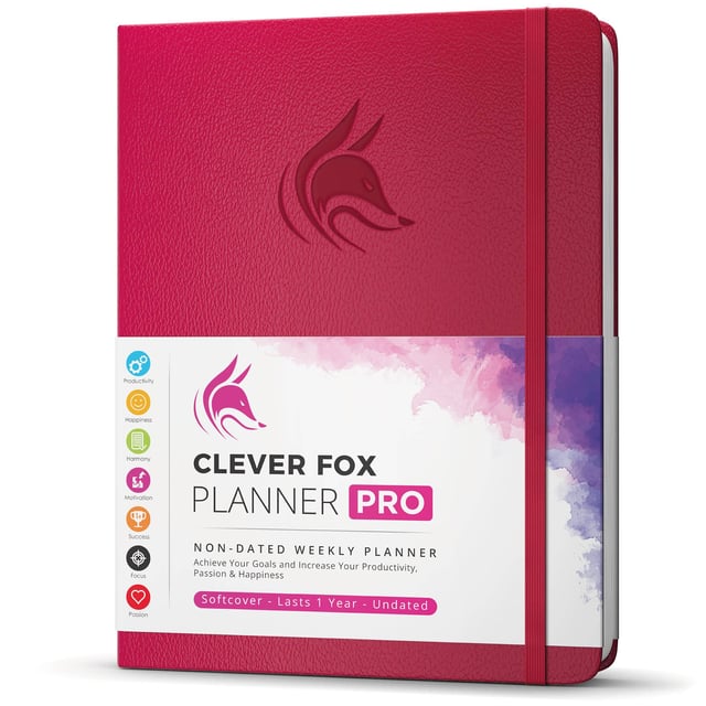 PRO Weekly - The Life Planner to Achieve your Goals