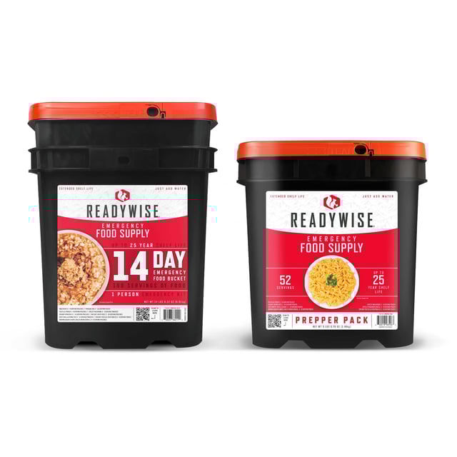 Buy a Prepper Pack Get a Free 14 Day Food Supply