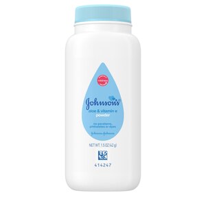 Johnson's Aloe and Vitamin E Powder, 1.5 OZ