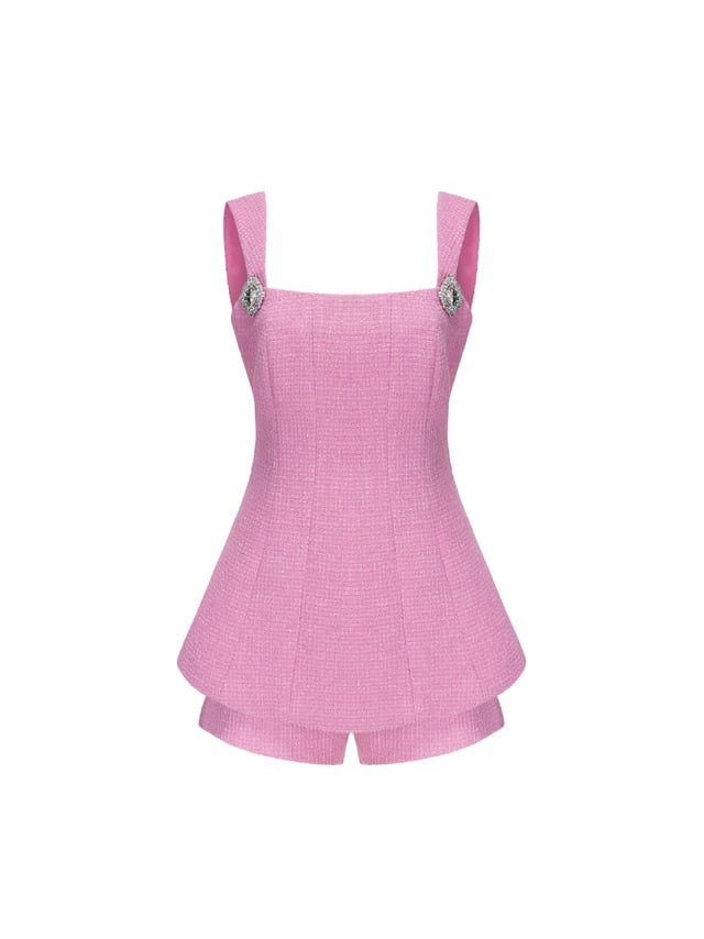 Anabella Bow Top (Pink)
