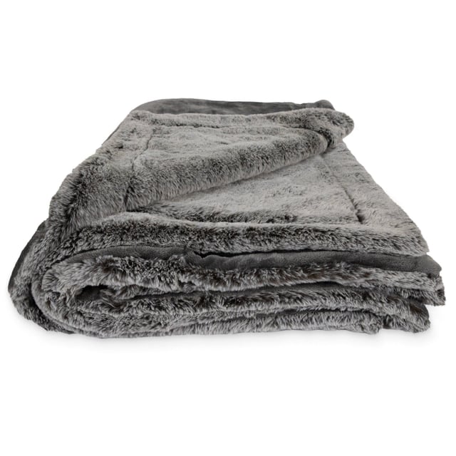 XL Chinchilla Throw Blanket