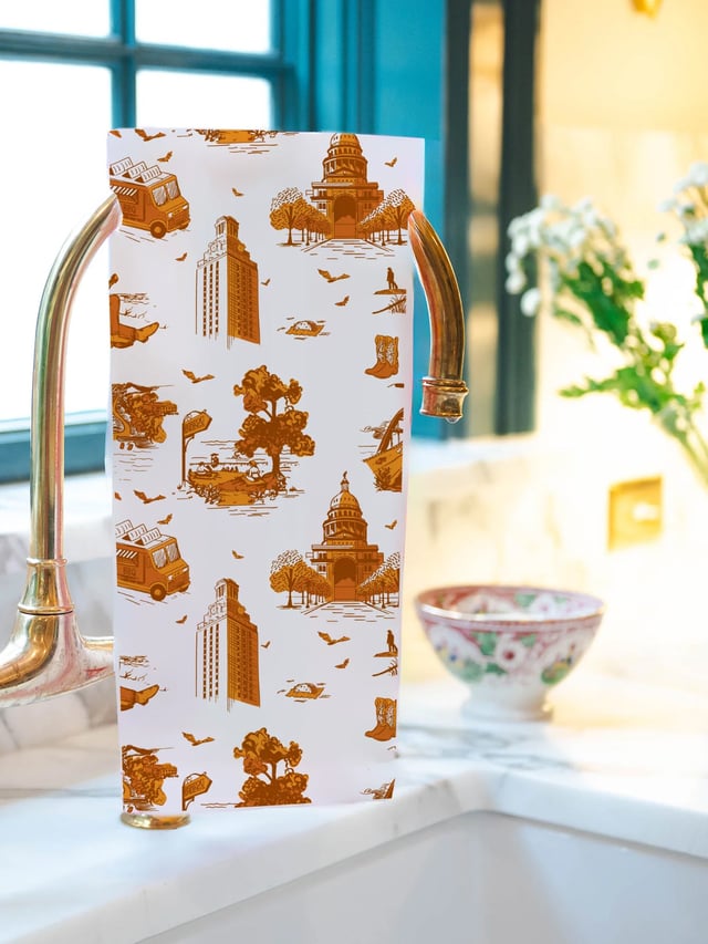 Katie Kime Austin Toile Tea Towel Set