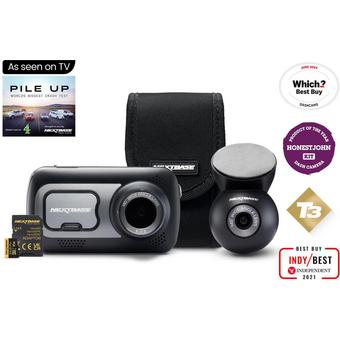 Nextbase 522GW Front & Rear Dash Cam Bundle