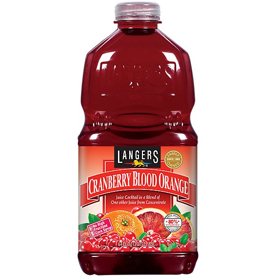 Langers Cranberry Blood Orange Cocktail - 64 Fl. Oz.