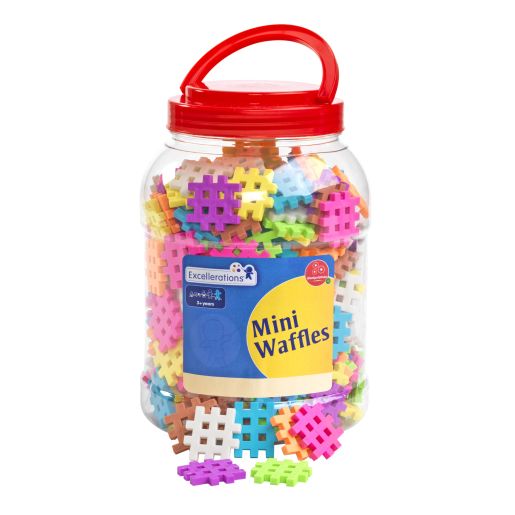 Excellerations® Miniature Waffles Manipulative - Set of 300