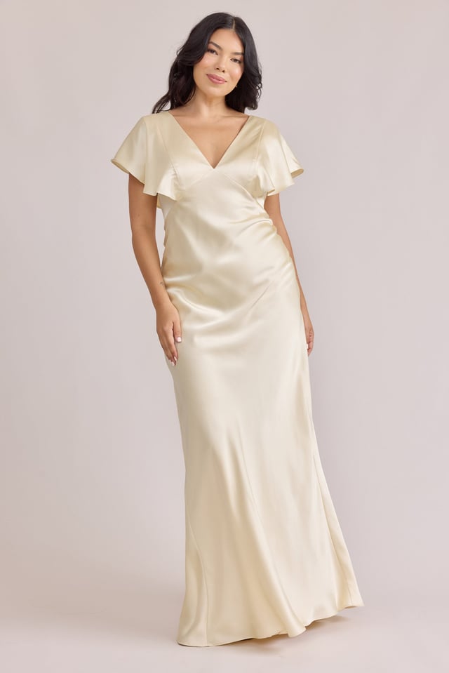 Eden Satin Dress | Made To Order