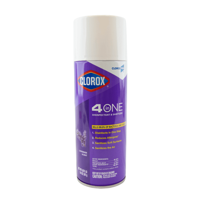 Clorox 4 In 1 Lavender Disinfectant and Sanitizing Cleaner 14oz