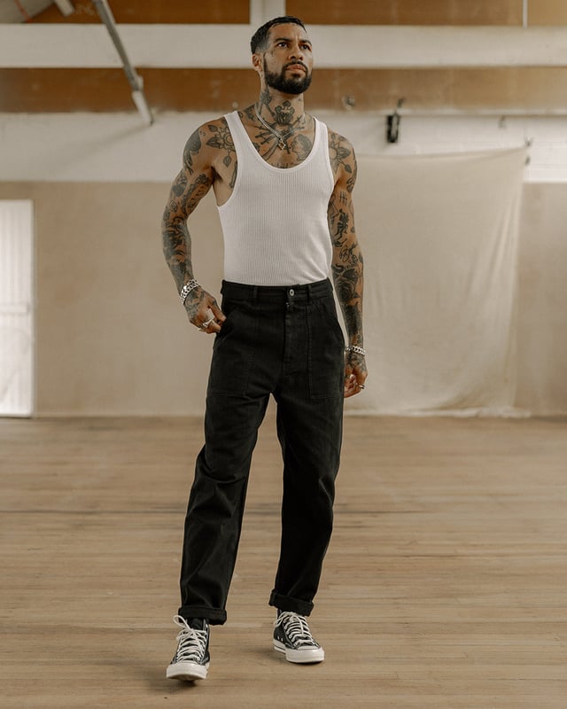 304 Service Fatigue Pants - Sand