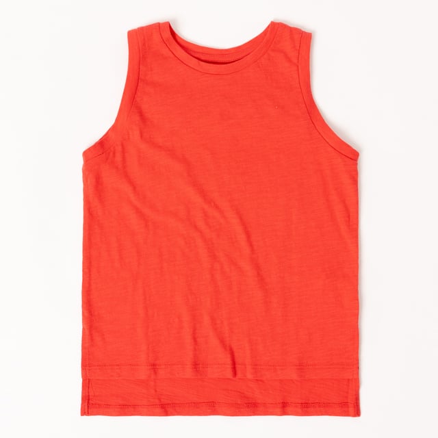 Lace Back Slub Tank
