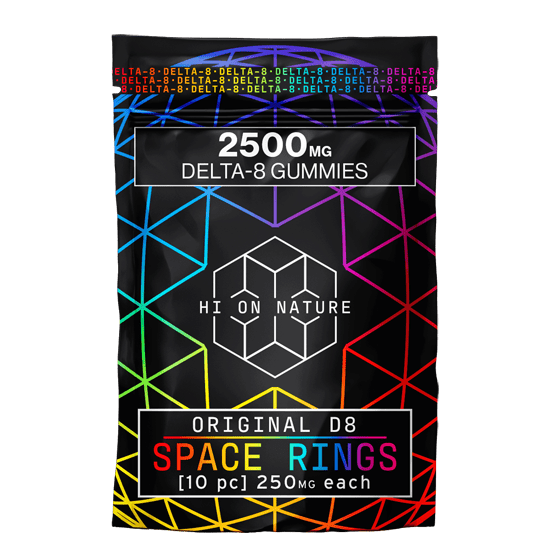2500mg DELTA 8 SPACE RINGS - 6 FLAVORS