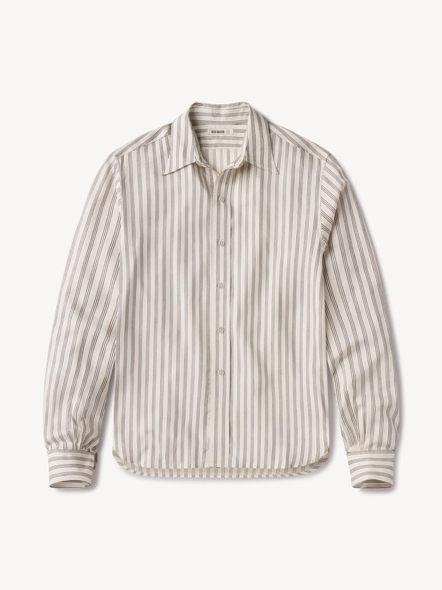 Highland Stripe Poet Shirt