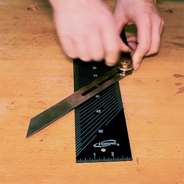 iGaging 12" x 3" Bevel & Center Finding Gauge Guide