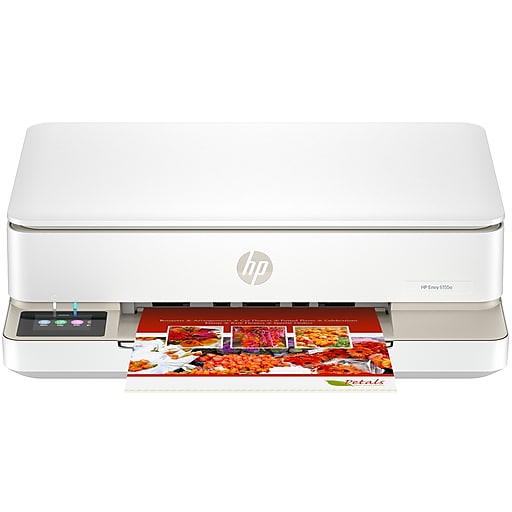 HP Envy 6155e Wireless All-in-One Color Inkjet Printer, Scanner, Copier, Best for Home, 3 months FREE ink with HP+ (714L5A)