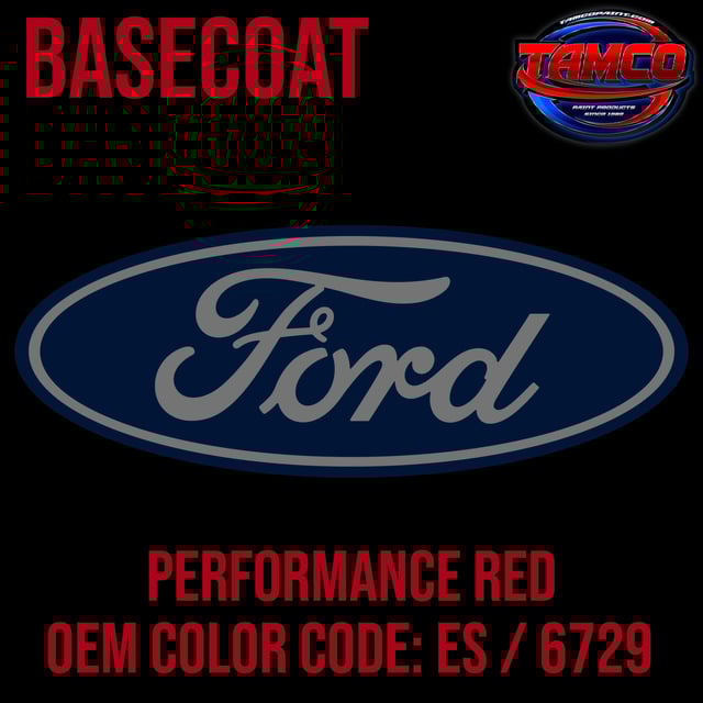 Ford Performance Red | ES / 6729 | 1992-2001 | OEM Basecoat