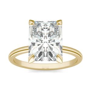 Radiant Classic Solitaire Engagement Ring