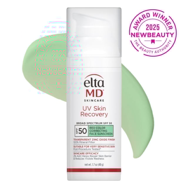 EltaMD UV Skin Recovery Red Color Correcting Green Tint Broad Spectrum SPF 50