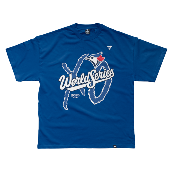Men's Toronto Blue Jays x The Weeknd Fanatics Royal 2025 World Series Legacy T-Shirt