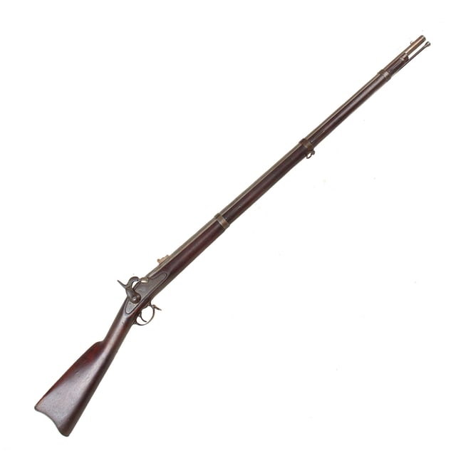 Original U.S. Civil War Springfield Model 1861 Rifled Musket by Springfield Arsenal - Dated 1862 and 1863