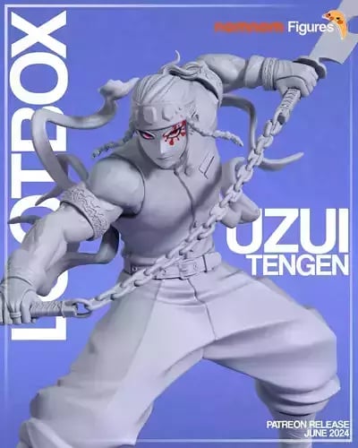 Uzui Tengen - Demon Slayer | 3D Print Model