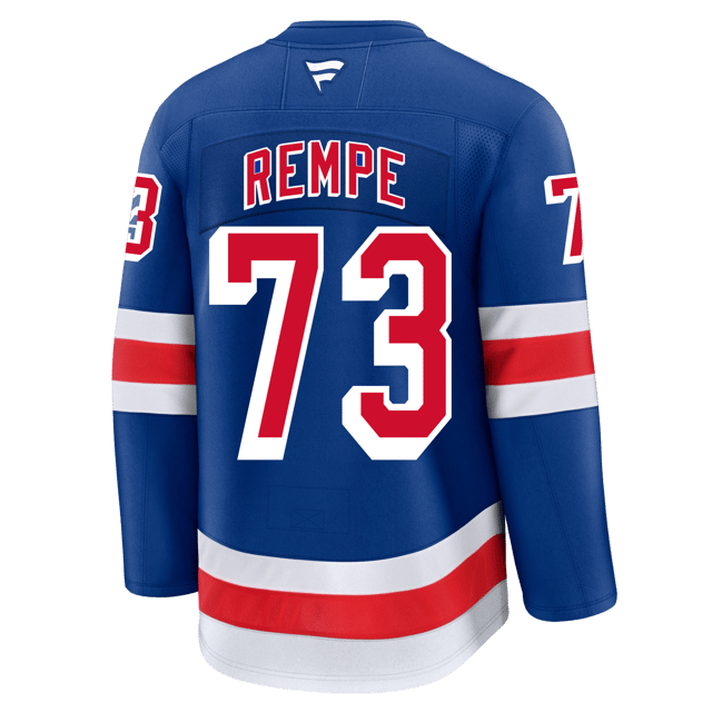 Matt Rempe New York Rangers Fanatics Premium Home Jersey