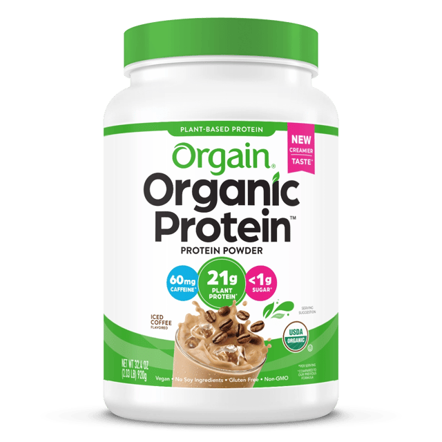 Organic Protein™ Plant Based Protein Powder - Iced Coffee