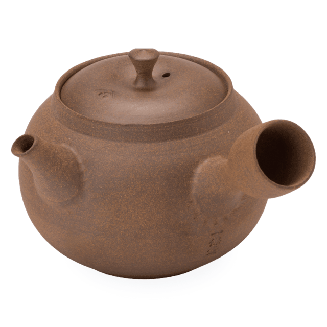 Ippodo Tea - Yakishime Kyusu · 8oz (Banko-yaki) - For Loose Leaf Teas - Utensils - Kyoto Since 1717