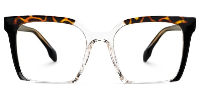 Misty Square Black Glasses | Zeelool Glasses