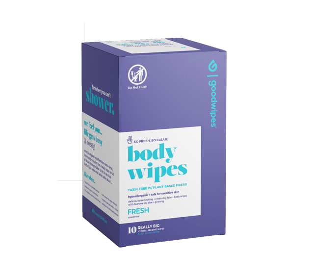 10ct Body Wipes