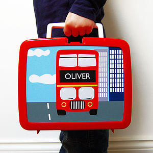 Personalised Plastic Lunch Box Various Designs