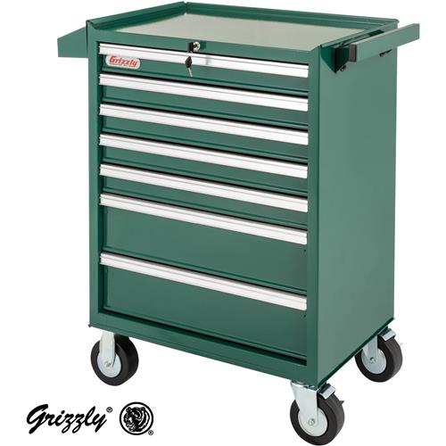 7-Drawer Tool Cabinet with Ball Bearing Drawer Slides