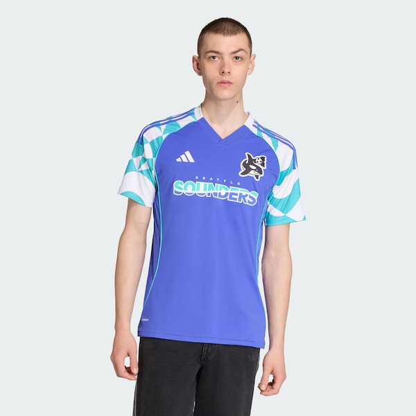 Men's Seattle Sounders FC adidas Blue 2025 Third Replica Jersey