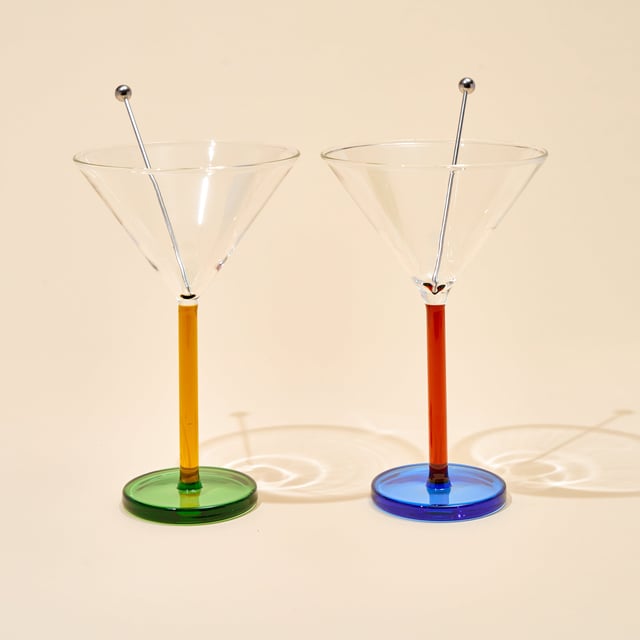 Sophie Lou Jacobsen Martini Glasses (Set of 2)