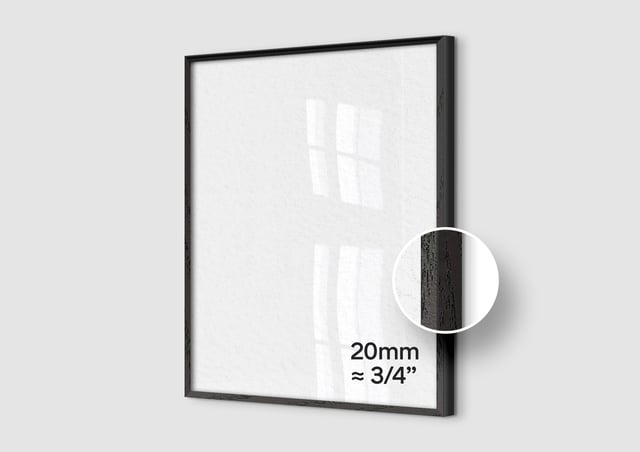 Premium Wooden Framed Poster With Premium Semi-Glossy Paper