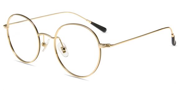 Unisex full frame metal eyeglasses | Firmoo.com