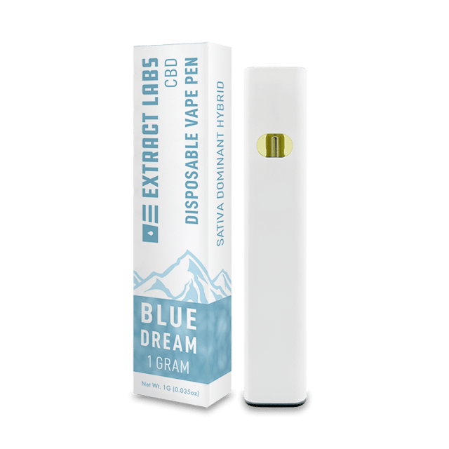 CBD Disposable Vape | Uplifting Blue Dream | Extract Labs