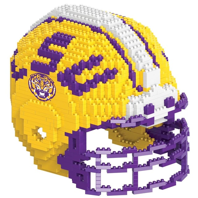 NCAA 3D Brxlz Helmet Puzzle Building Blocks Set - Pick Your Team!